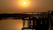 Sunrise over the Eastern Mangroves, Abu Dhabi. Victor Besa / The National