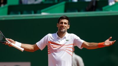 It proved to be a frustrating day for Novak Djokovic on Friday as he lost in the quarter-finals of the Monte Carlo Masters. AP Photo