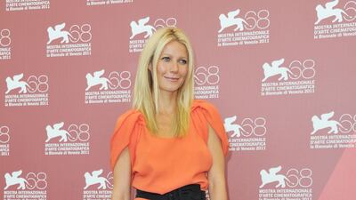 Gwyneth Paltrow, in Prada, poses at a photo call during the 68th Venice Film Festival at the Palazzo del Cinema on September 3, 2011 in Venice, Italy. Getty Images