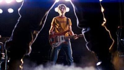 Michael Cera in Scott Pilgrim vs the World.