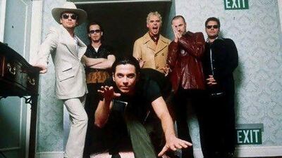 INXS in 1997. The band announced they have decided to call it quits 15 years after their frontman Michael Hutchence died. James Minchin / AP Photo