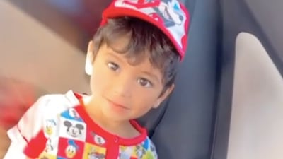 The Emirati toddler who drowned in the swimming pool of a hotel in Ras Al Khaimah on Saturday. Photo: Marwan Salim