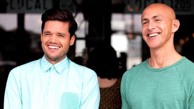 Rich Pierson and Andy Puddicombe. Courtesy Headspace