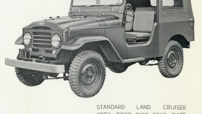 The first Toyota Land Cruiser from 1951, which is where it all started.