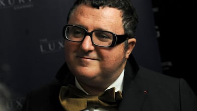 Alber Elbaz, pictured in 2010, spoke at length about his vision for the future of fashion this week. Getty Images
