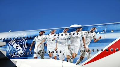 It's not just for a one-off. The plane will be in service with the design for the next six months. Courtesy Emirates