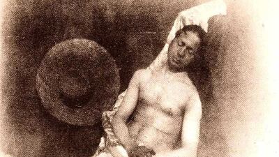 Self-portrait as a Drowned Man by Hippolyte Bayard.