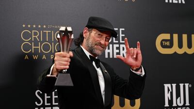 Troy Kotsur, winner of Best Supporting Actor for 'CODA'. Getty Images