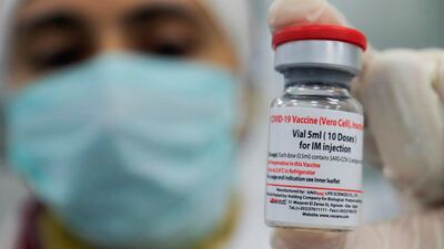 China's Sinovac Covid-19 vaccine. Reuters