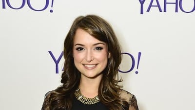 Actress Milana Vayntrub. Jerod Harris / Getty Images for Yahoo / AFP