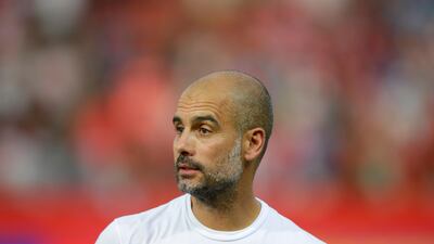 Manchester City manager Pep Guardiola has plenty of respect for Everton. Manu Fernandez / AP Photo