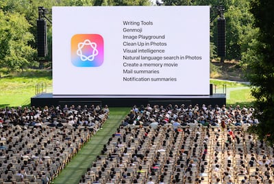 Apple announced upgrades to its AI system. AFP