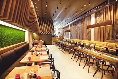 Tanuki has just opened in the Dubai Mall. Courtesy Tanuki