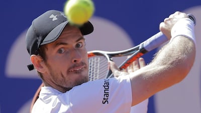 Andy Murray was pushed all the way by Albert Ramos-Vinolas in their Barcelona Open quarter-final on Friday. Manu Fernandez / AP Photo