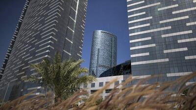 The effect of the removal of the rent cap in Abu Dhabi at the end of 2013 is only just being felt in inflation figures, economists said. Pictured, Reem Island. Silvia Razgova / The National