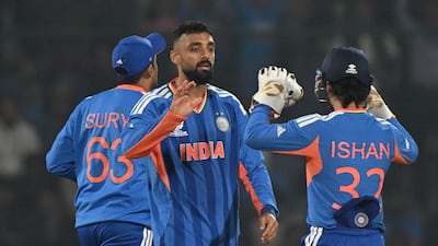 Varun Chakravarthy has been in stellar form for India at the T20 World Cup. Getty Images