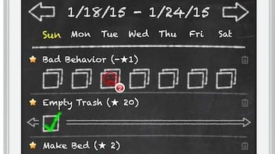 iAllowance lets parents set and track their children's chores and allocate pocket money.