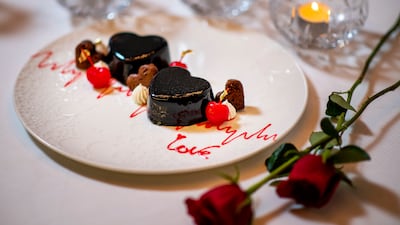 A roundup of the best dining deals in Abu Dhabi for Valentine's Day. Photo: The Ritz-Carlton Abu Dhabi, Grand Canal