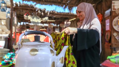 Embroidered clothes will be sold at stalls