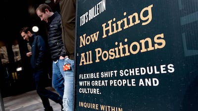 Employers in the US added 187,000 jobs in August, after projections of 170,000. AFP