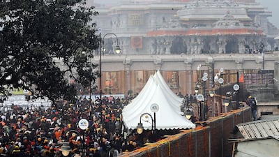 The opening marks a new milestone in Mr Modi’s project of reshaping India into a more avowedly Hindu nation. Bloomberg