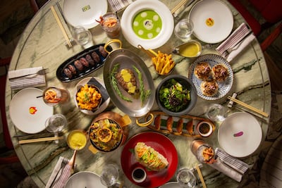 The restaurant will offer an international iftar menu with gyoza, steak frites and chicken robata. Photo: Beefbar