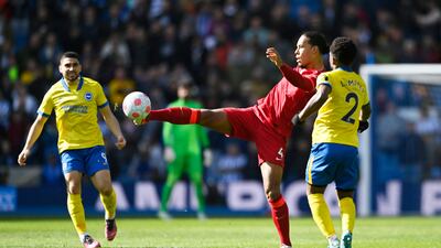 Tariq Lamptey - 4 The 21-year-old was neutralised going forward by Robertson. He also let Diaz run free before the opening goal. Reuters