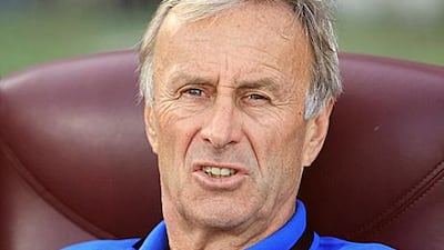 Hickersberger, the Al Wahda coach, travelled to see Hekari United in action.