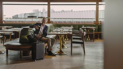 Cathay Pacific's dining room offers table service with freshly prepared dishes made-to-order by the chef. Courtesy Cathay Pacific