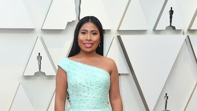 Yalitza Aparicio in Rodarte. Photo: AP