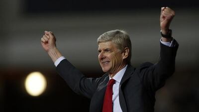 Arsenal manager Arsene Wenger is hoping he can bring a healthy team to Anfield to face Liverpool this week. David Klein / AP Images