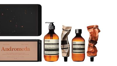 Andromeda gift kit. Courtesy of Aesops