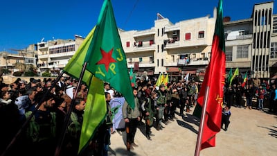 The HDP has described the operation against the YPG as an "invasion" that targets Kurds "as a people" but Ankara views the YPG as a "terrorist" offshoot of the outlawed PKK which has fought the Turkish state for decades. Delil Souleiman / AFP