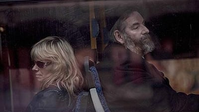 An Orthodox Jewish man sits close to a woman on a bus in the centre of Jerusalem earlier this month. Israel’s Supreme Court has ruled that public buses, which serve Israel’s most conservative, ultra-Orthodox communities, cannot enforce separation between the sexes.