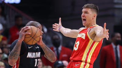 Atlanta Hawks shooting guard Bogdan Bogdanovic and his Serbia teammates will play the USA in an exhibition match in Abu Dhabi. AFP
