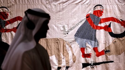 The exhibition showed the artistic diversity of sub-Saharan Africa. Victor Besa / The National