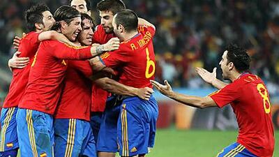 There were seven Barcelona players in Spain's national team on the pitch during their semi-final victory over Germany on Wednesday night. On the other hand, not a single Manchester United player went beyond the last 16 of the World Cup this year.