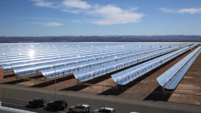 The Noor Power Station 1 in Ouarzazate, Morocco, which was established by Acwa Power