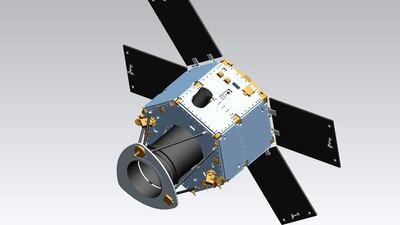 DubaiSat-1, which was launched in 2009. Courtesy EIAST