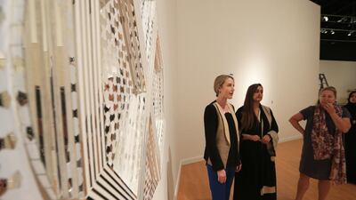 Sasha Kalter-Wasserman, Maisa Al Qassimi and Susan Davidson. Ravindranath K / The National