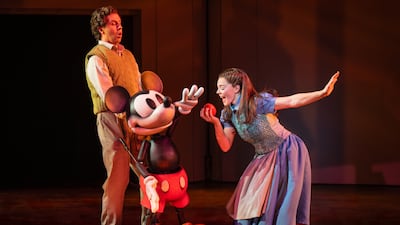 Disney The Magic Box, a musical coming to Abi Dhabi's Etihad Arena in February, is a celebration of all things Disney. Photo: Proactiv Entertainment