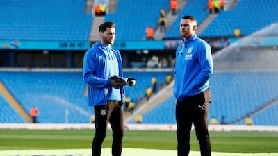Crystal Palace striker Connor Wickham, right, moved to Sheffield Wednesday. Reuters