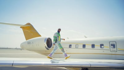 Mohamed Ramadan did many of his own stunts on the video. Courtesy Len Prasad