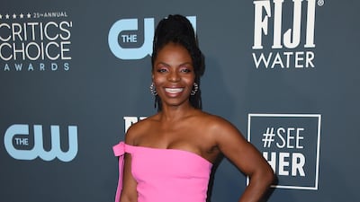 Marsha Stephanie Blake arrives at the 25th annual Critics' Choice Awards on Sunday, January 12, 2020. AP