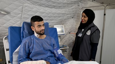 Mohammed Khadher is one of thousands of patients to receive critical care on the UAE's floating hospital. Wam