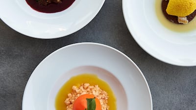 For dessert, Sah El Nom's executive chef recommends either the mandarin, cherry or lemon cake