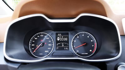 The ZS has more of a premium feel compared to the 360. Pawan Singh / The National