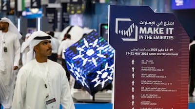 Hundreds of UAE companies are expected to take part in this year's Make it in the Emirates event next month. Antonie Robertson/The National