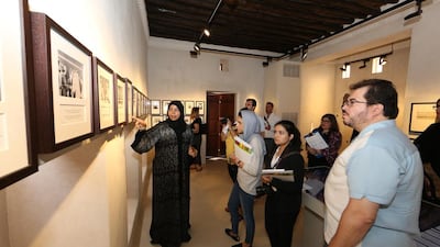 In the Qawasim gallery visitors can learn about the origins of the Qasimi family.