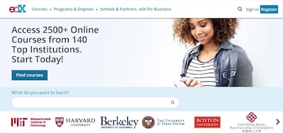 EdX has videos of university lectures from some of the top universities in the world, including Harvard and MIT. Courtesy: EdX